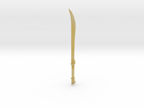 elf sword 3 in Tan Fine Detail Plastic