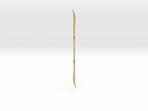 elf double sword 1 in Tan Fine Detail Plastic