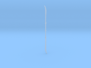 elf double sword 1 in Clear Ultra Fine Detail Plastic