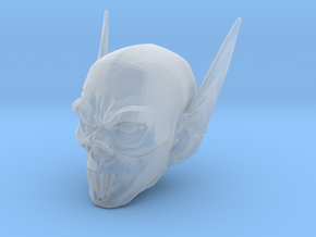 vampire head 2 in Clear Ultra Fine Detail Plastic