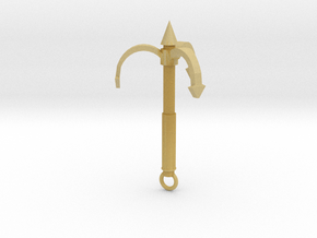 Grappling Hook 3 Prong in Tan Fine Detail Plastic