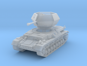 Flakpanzer IV Ostwind 1/144 in Clear Ultra Fine Detail Plastic