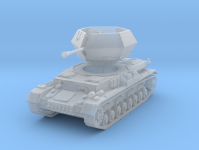 Flakpanzer IV Ostwind 1/285 in Clear Ultra Fine Detail Plastic