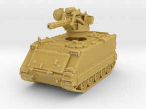 M163 A1 Vulcan (early) 1/100 in Tan Fine Detail Plastic