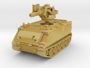 M163 A1 Vulcan late (no skirts) 1/72 in Tan Fine Detail Plastic