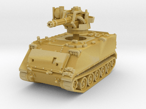 M163 A1 Vulcan late (no skirts) 1/160 in Tan Fine Detail Plastic