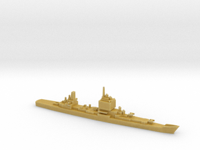 USS Long Beach, Final Layout, 1/1800 in Tan Fine Detail Plastic