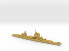 USS Long Beach, Final Layout, 1/2400 in Tan Fine Detail Plastic