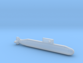  Lada-Class Submarine, Full Hull, 1/2400 in Clear Ultra Fine Detail Plastic