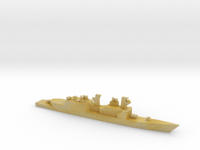 USS Hayler, Original Plan, 1/1800 in Tan Fine Detail Plastic