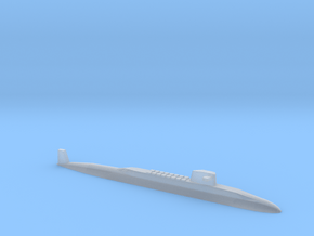 USS Lafayette SSBN, 1/2400 in Clear Ultra Fine Detail Plastic