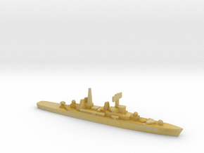 HMS Bristol, 1/2400 in Tan Fine Detail Plastic