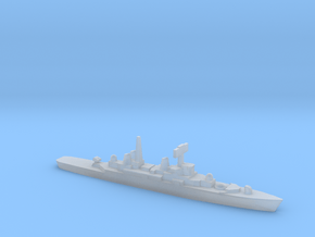 HMS Bristol, 1/2400 in Clear Ultra Fine Detail Plastic