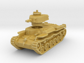 Chi-Ha Tank 1/87 in Tan Fine Detail Plastic