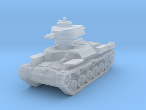 Chi-Ha Tank 1/76 in Clear Ultra Fine Detail Plastic