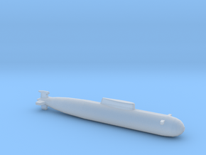 Sierra-II Class SSN, Full Hull, 1/1800 in Clear Ultra Fine Detail Plastic