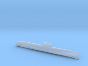 Romeo-Class/Type 033 Submarine, Full Hull, 1/1800 in Clear Ultra Fine Detail Plastic