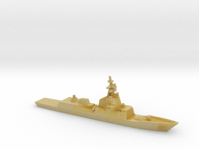 ESPS Álvaro de Bazán-class Frigate, 1/1800 in Tan Fine Detail Plastic