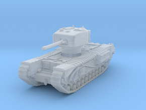 Churchill IV 6pdr 1/100 in Clear Ultra Fine Detail Plastic