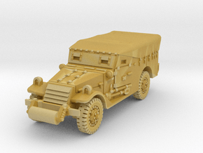 M3A1 Scoutcar early (closed) 1/120 in Tan Fine Detail Plastic