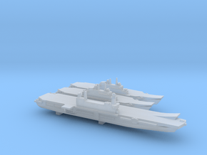 ITS Aircraft Carrier Set, 3 pc, 1/6000 in Clear Ultra Fine Detail Plastic