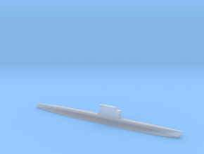 Zulu-class submarine, 1/1800 in Clear Ultra Fine Detail Plastic