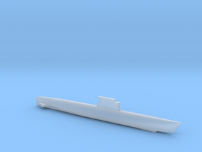 Zulu-class submarine, Full Hull, 1/1800 in Clear Ultra Fine Detail Plastic