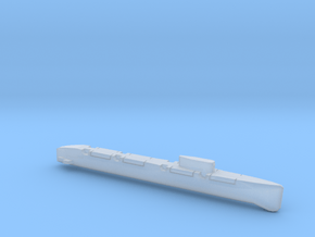 Echo-Class SSGN, Full Hull, 1/1800 in Clear Ultra Fine Detail Plastic