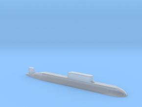 032 submarine, 1/2400 in Clear Ultra Fine Detail Plastic