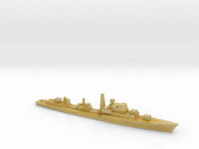 Daring-Class Destroyer, 1/1800 in Tan Fine Detail Plastic
