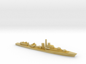 Battle-class destroyer, 1/1800 in Tan Fine Detail Plastic