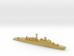 County Class Destroyer, 1/1800 in Tan Fine Detail Plastic