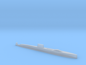 USS Halibut, 1/1800 in Clear Ultra Fine Detail Plastic