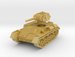 T-70 Light Tank 1/100 in Tan Fine Detail Plastic