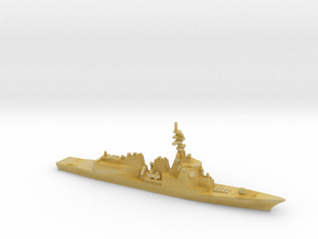 Atago-class Destroyer, 1/1800 in Tan Fine Detail Plastic