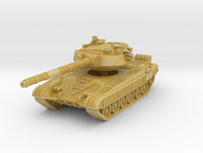 T-72 B 1/120 in Tan Fine Detail Plastic