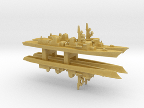  Murasame-class destroyer x 4, 1/3000 in Tan Fine Detail Plastic