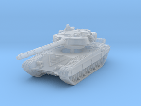 T-72 B late turret 1/100 in Clear Ultra Fine Detail Plastic