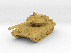 T-72 B late turret 1/76 in Tan Fine Detail Plastic
