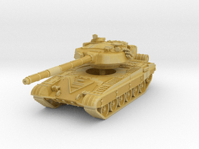 T-72 B late turret 1/144 in Tan Fine Detail Plastic