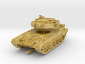 T-72 B (late turret) 1/200 in Tan Fine Detail Plastic