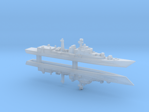  Type 052 Destroyer x 2, 1/2400 in Clear Ultra Fine Detail Plastic