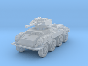 Sdkfz 234-1 late 1/100 in Clear Ultra Fine Detail Plastic