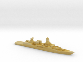 Sachsen-class frigate, 1/1800 in Tan Fine Detail Plastic