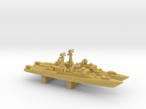 Neustrashimyy-class frigate x 2, 1/3000 in Tan Fine Detail Plastic