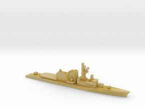 Hatsuyuki-class destroyer, 1/1800 in Tan Fine Detail Plastic