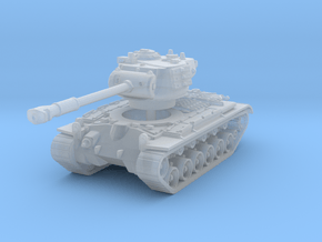 M46 Patton 1/87 in Clear Ultra Fine Detail Plastic