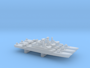 Alvand-class frigate (w/ C-802 AShM) x 3, 1/1800 in Clear Ultra Fine Detail Plastic