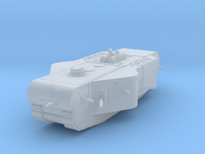 K-Wagen Tank 1/100 in Clear Ultra Fine Detail Plastic