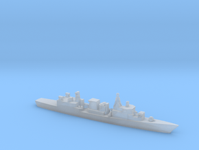 Bremen-class frigate, 1/1800 in Clear Ultra Fine Detail Plastic
